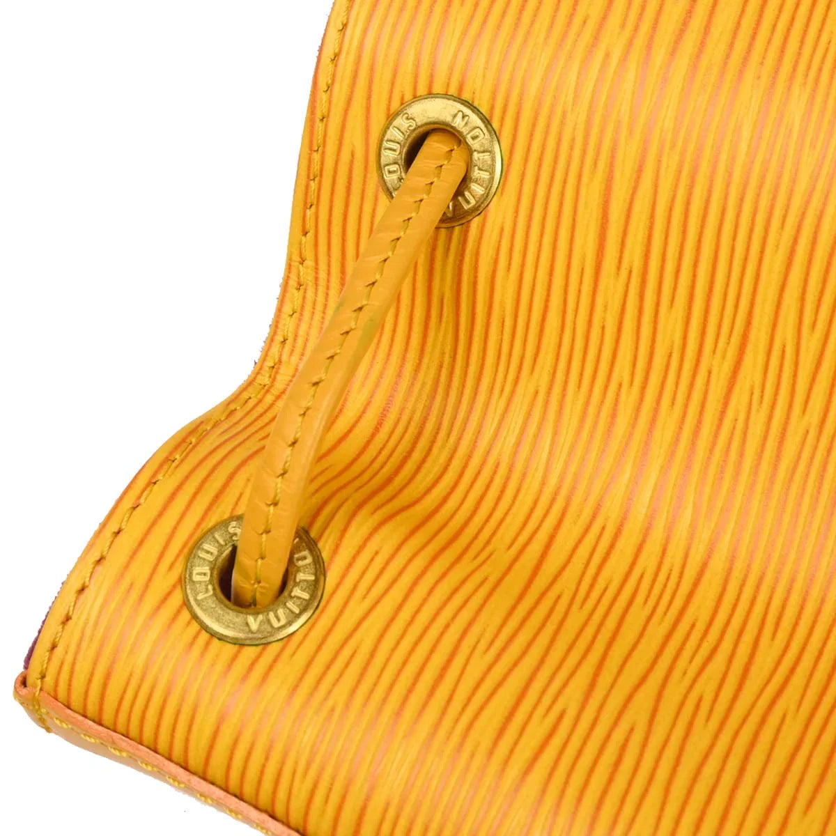 Louis Vuitton 1995 Yellow Epi Noe Drawstring Shoulder Bag M44009