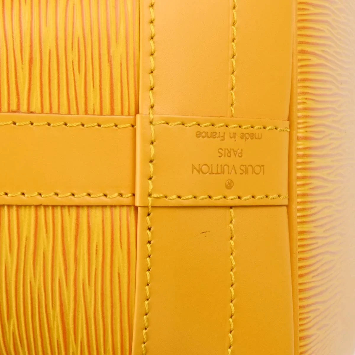 Louis Vuitton 1995 Yellow Epi Noe Drawstring Shoulder Bag M44009