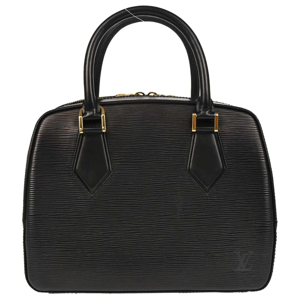 Louis Vuitton 2000 Black Epi Sablon Handbag M52042