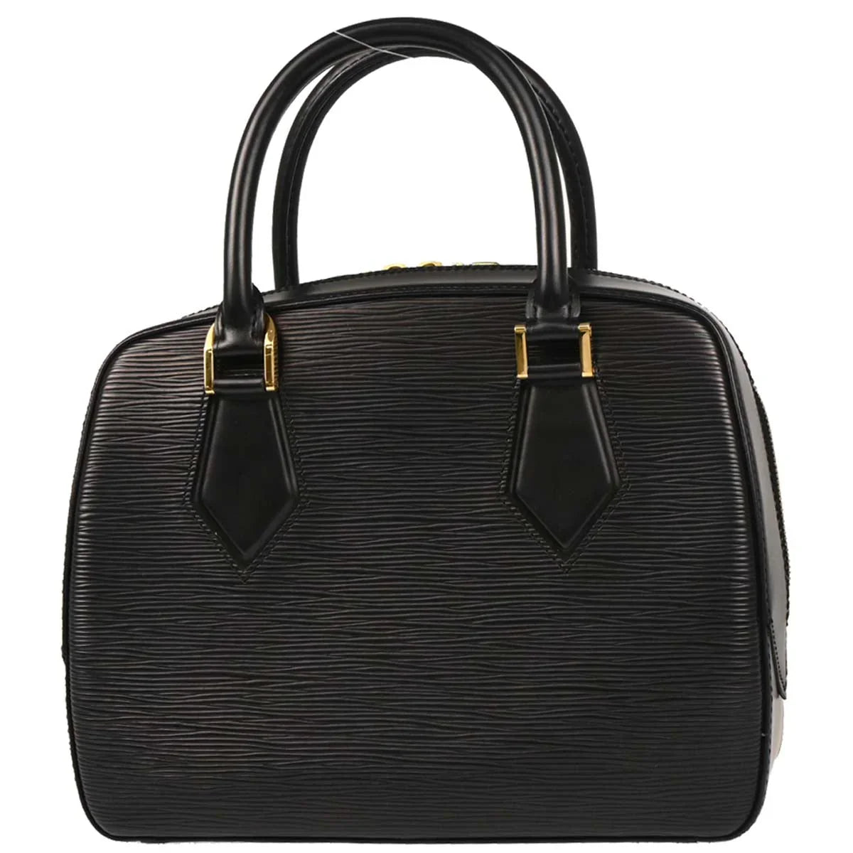 Louis Vuitton 2000 Black Epi Sablon Handbag M52042
