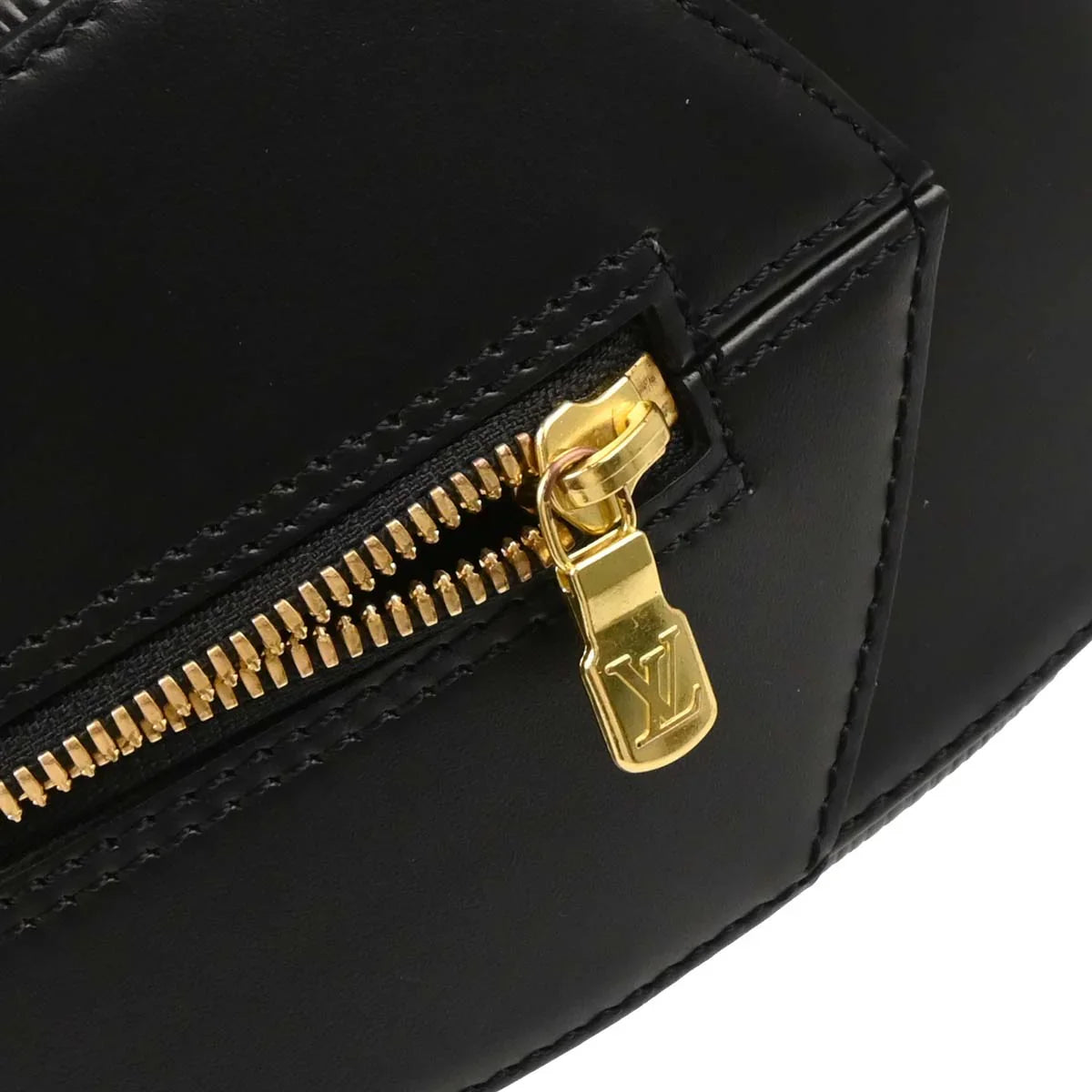 Louis Vuitton 2000 Black Epi Sablon Handbag M52042