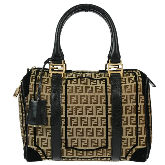 Fendi 2006 Brown Zucchino Handbag