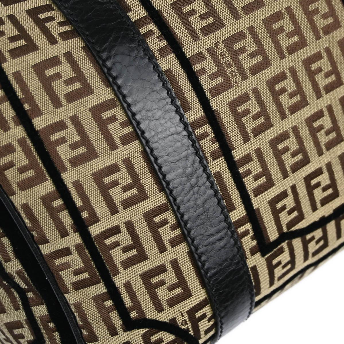 Fendi 2006 Brown Zucchino Handbag