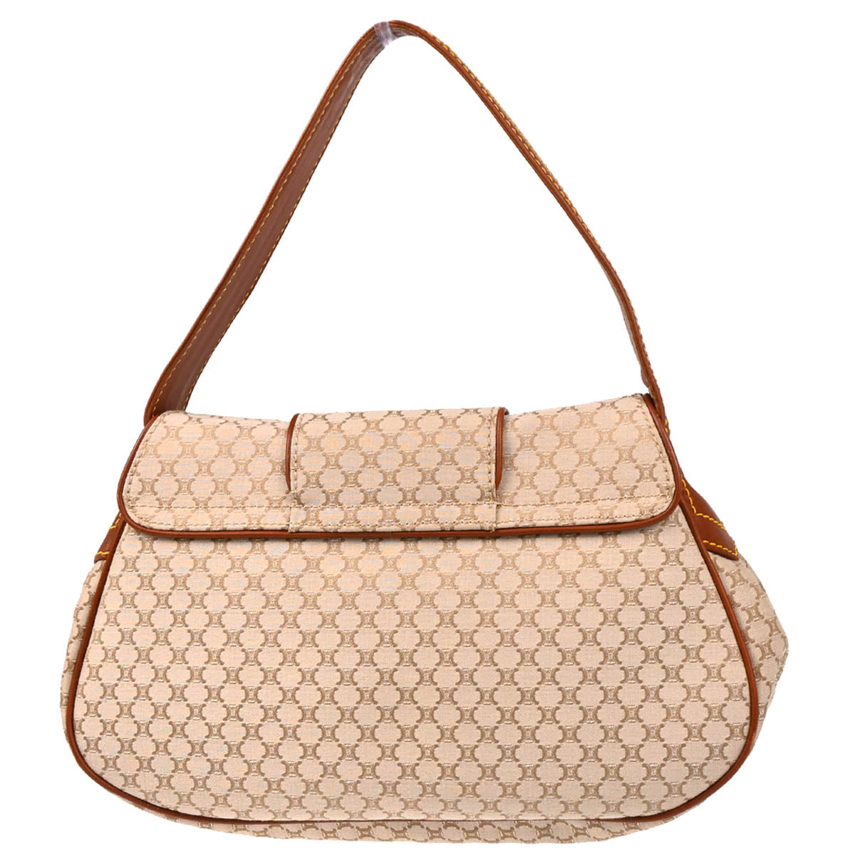 Celine Beige Canvas Macadam Handbag