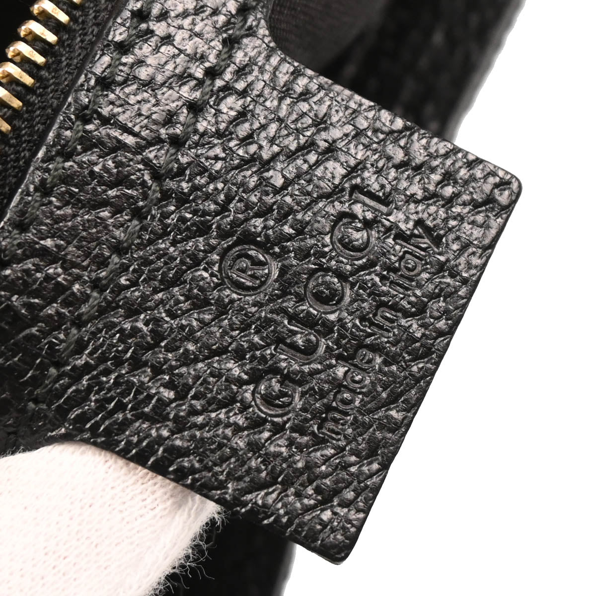 Gucci Black GG Jackie Hobo Handbag