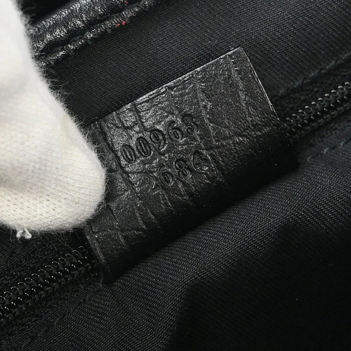 Gucci Black GG Jackie Hobo Handbag