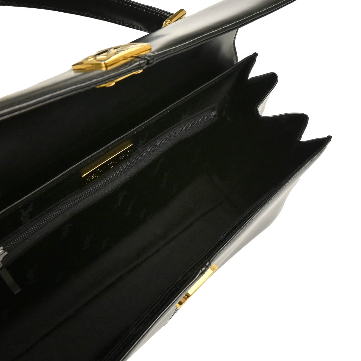 Yves Saint Laurent Black Leather Handbag