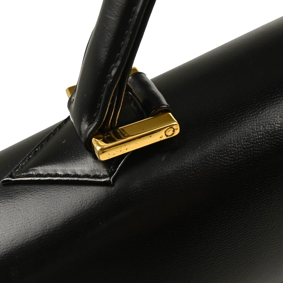 Yves Saint Laurent Black Leather Handbag