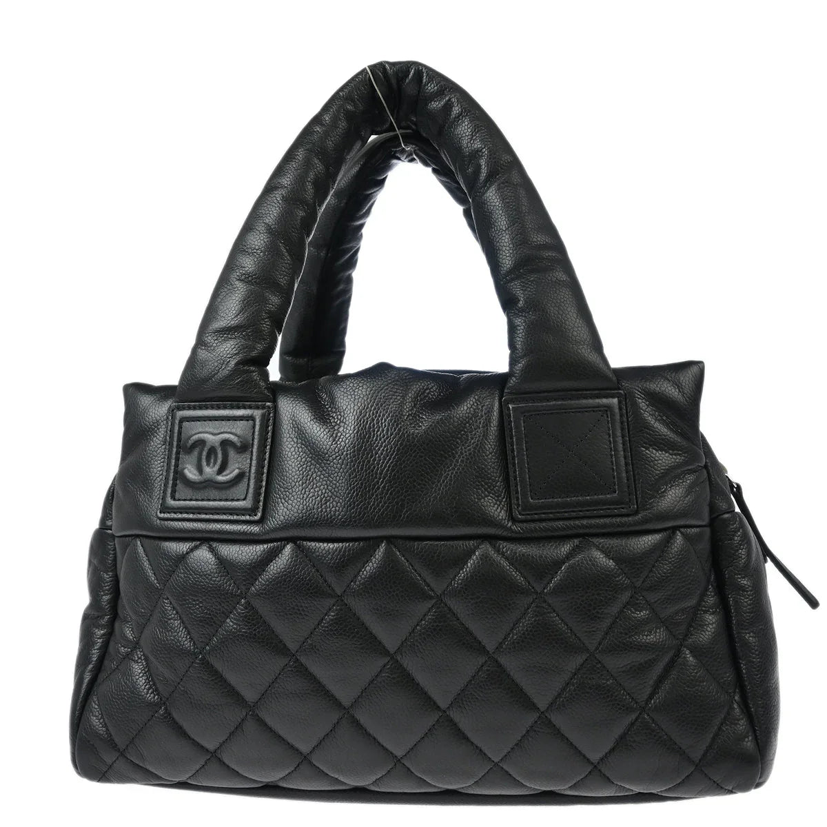Chanel 2009-2010 Black Caviar Coco Cocoon Handbag