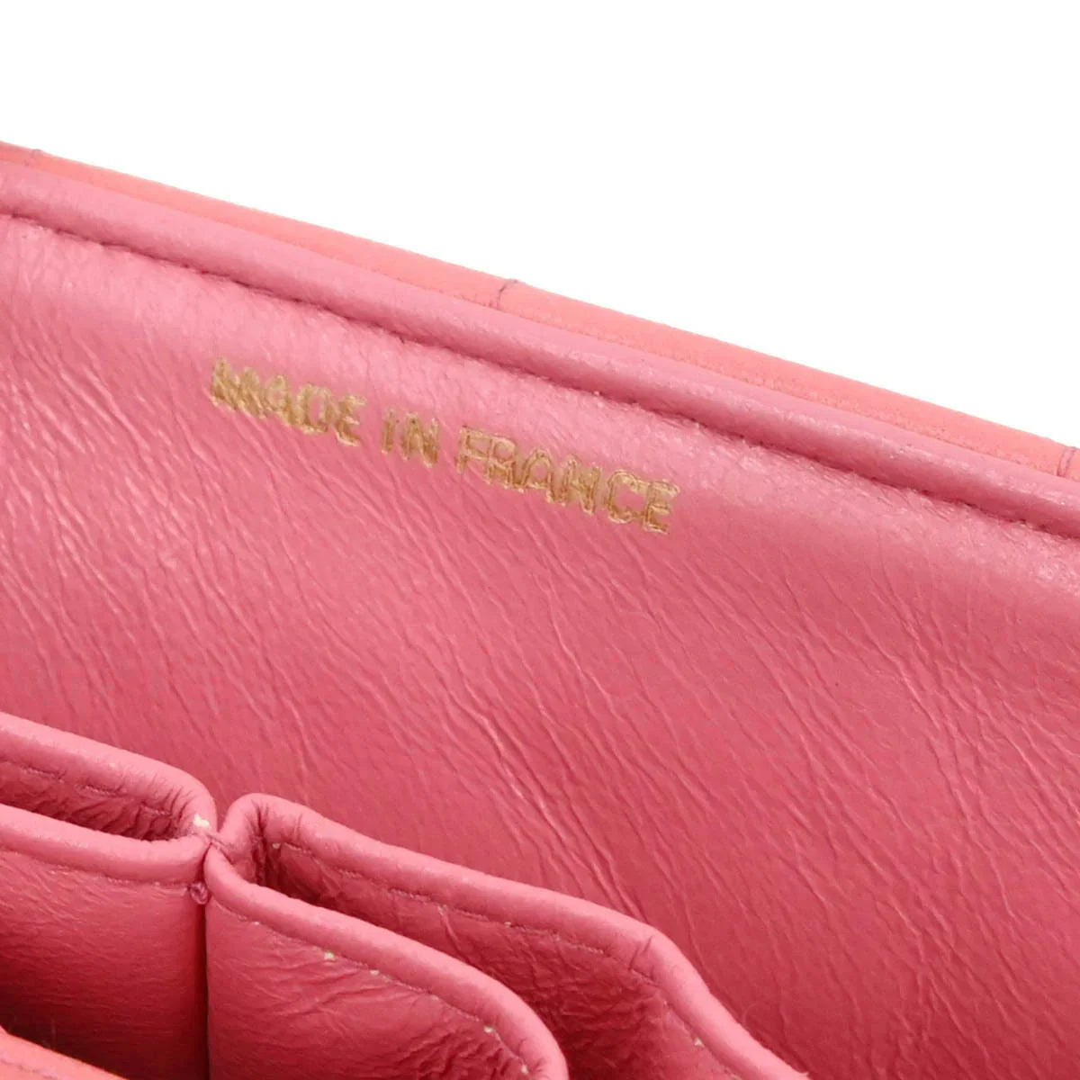Chanel 2002-2003 Pink Lambskin East West Choco Bar Shoulder Bag