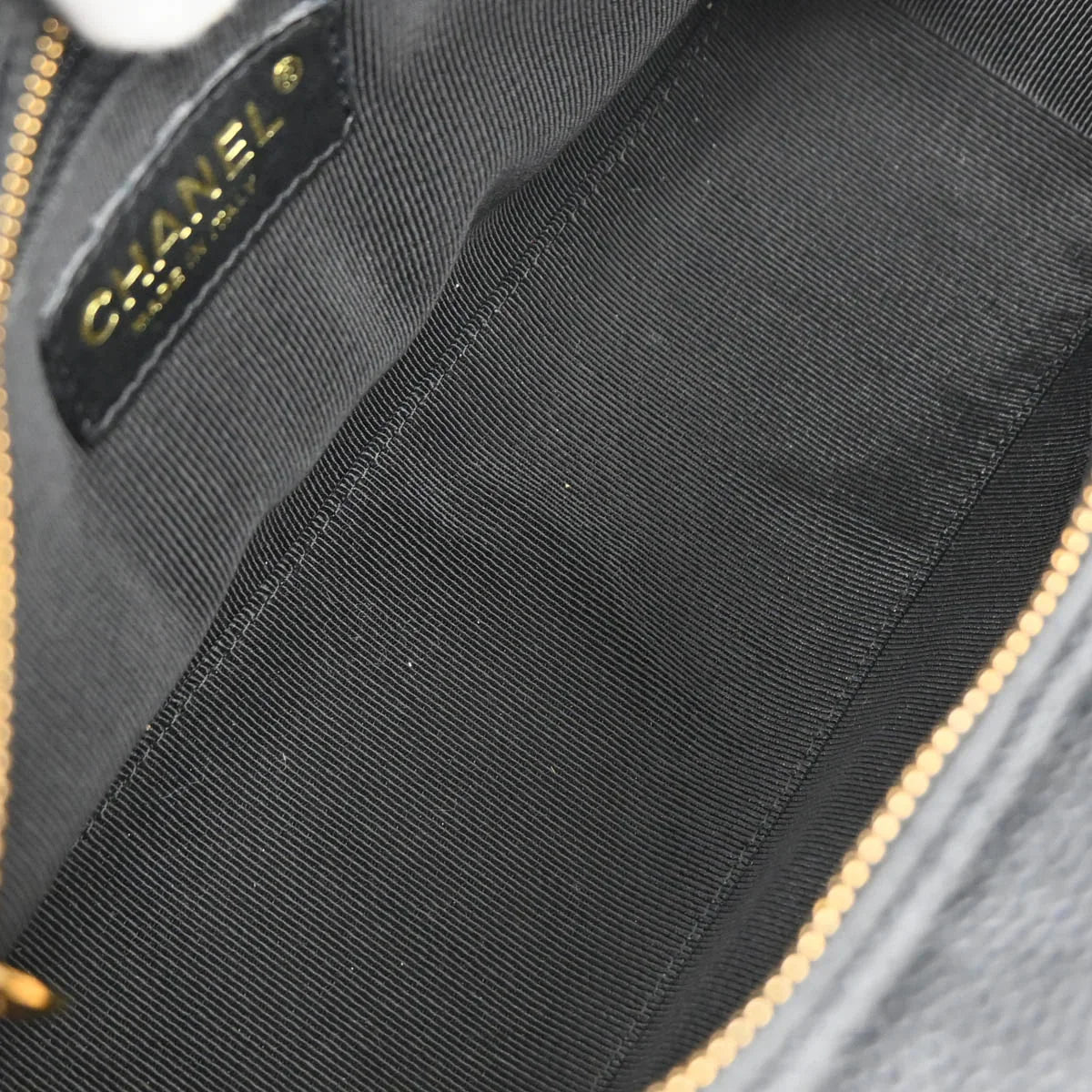 Chanel 2005-2006 Black Caviar Bowling Bag