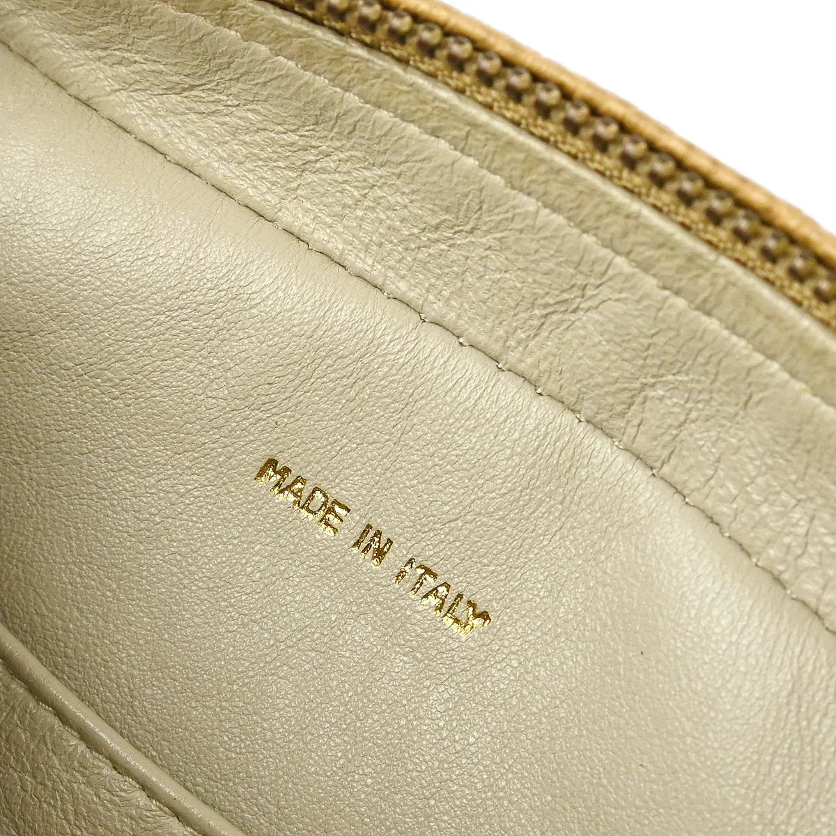 Chanel 1991-1994 Beige Caviar Chevron Camera Bag Mini