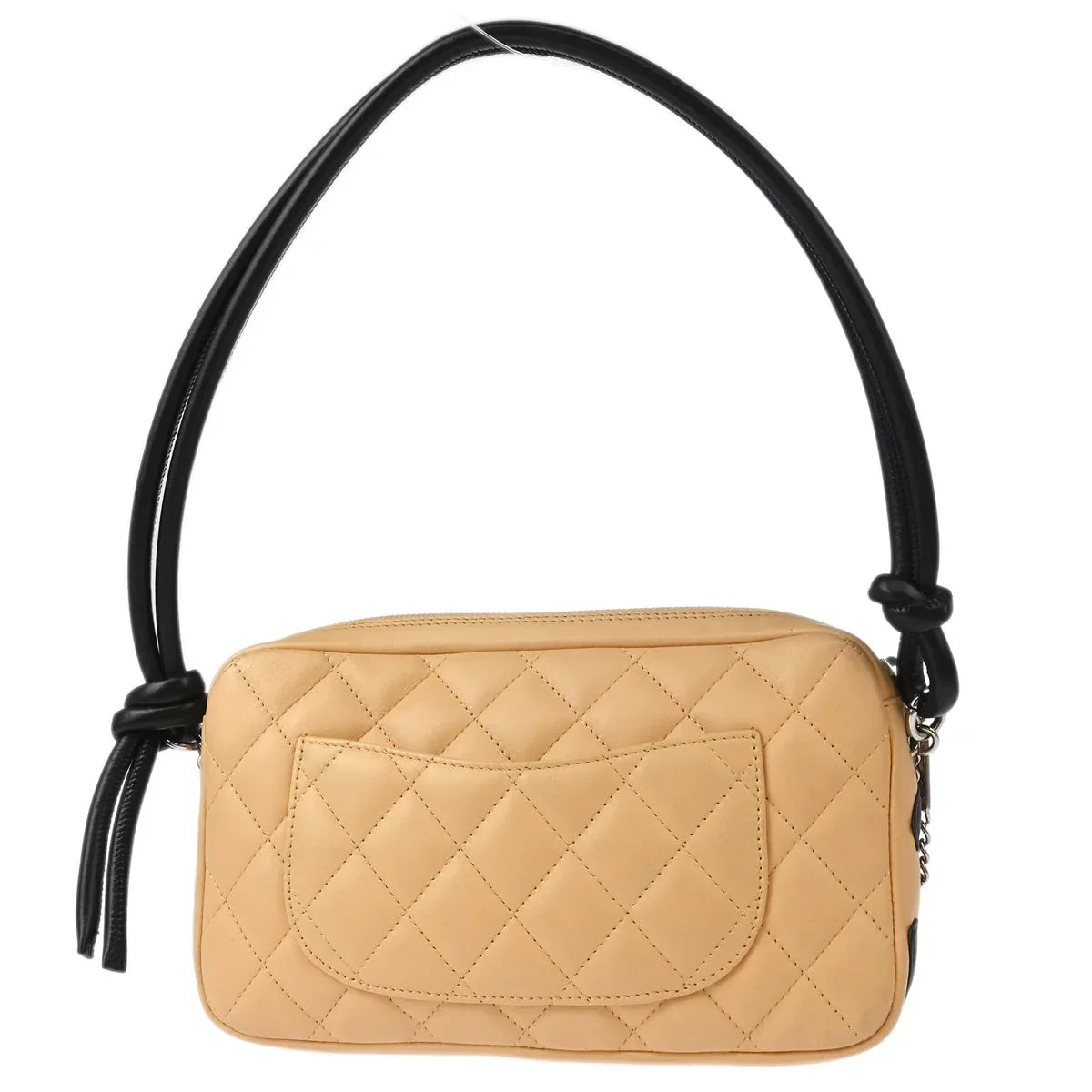 Chanel 2005-2006 Beige Calfskin Cambon Ligne Handbag