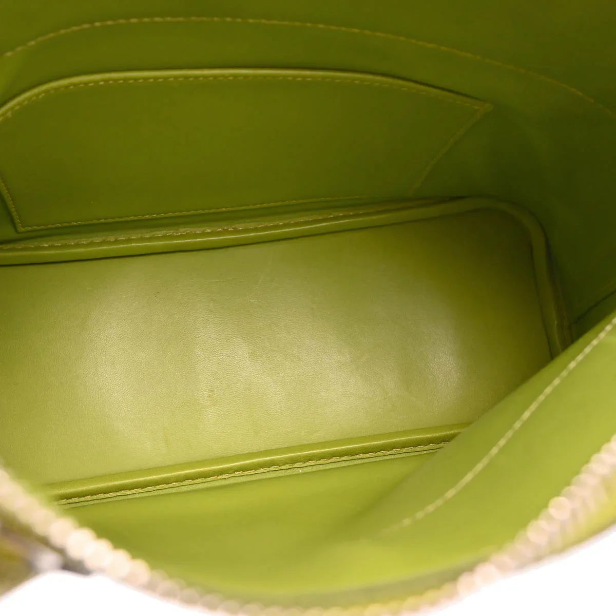 Hermes 2008 Anis Green Chevre Bolide 27 Handbag