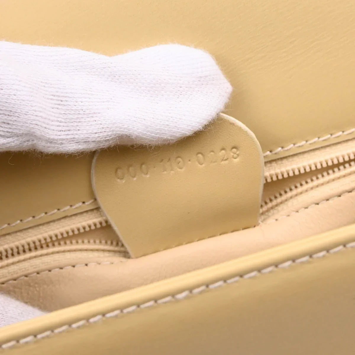 Gucci Beige Leather Bamboo 2way Shoulder Handbag