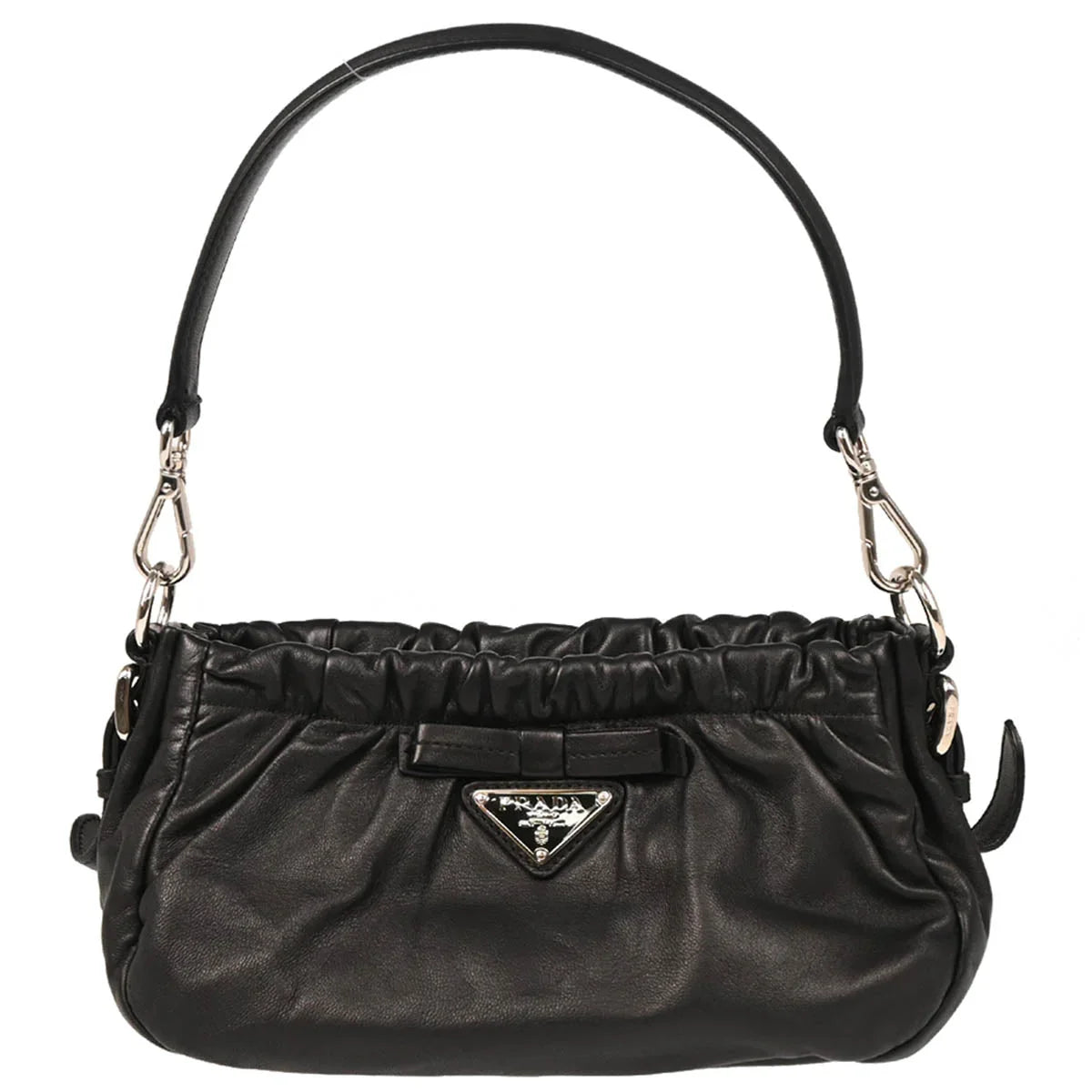 Prada Black Leather Handbag