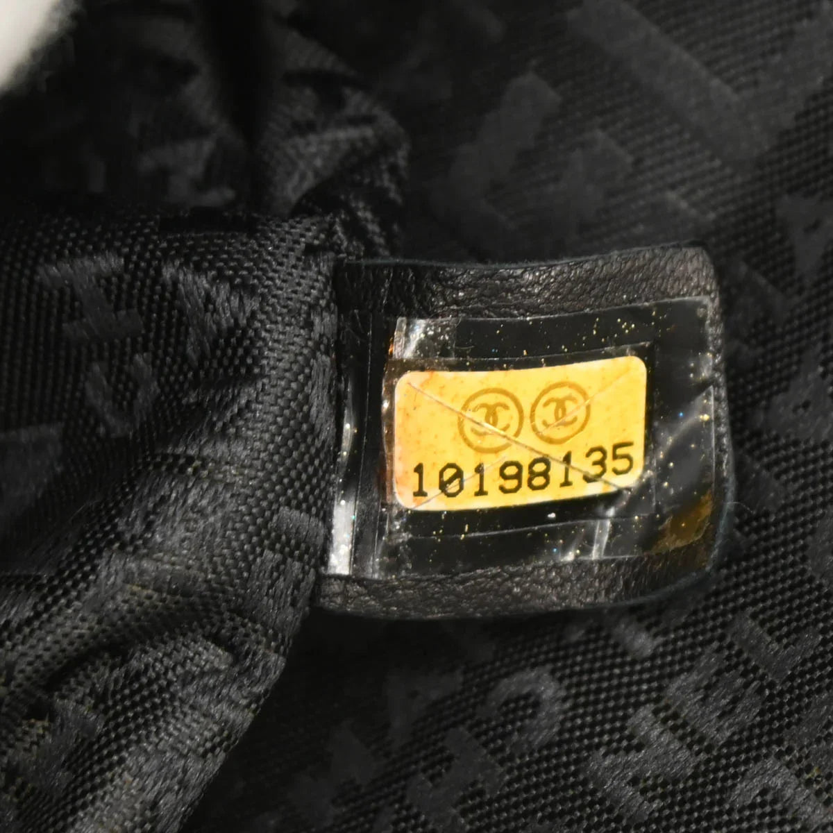 Chanel 2005-2006 Black Caviar Mademoiselle Lock Handbag