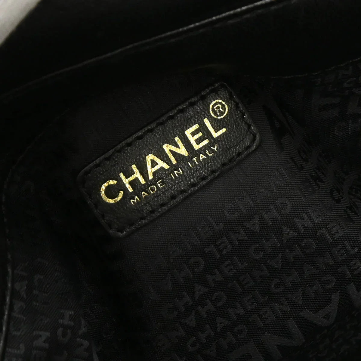 Chanel 2002-2003 Black Suede Chain Shoulder Bag