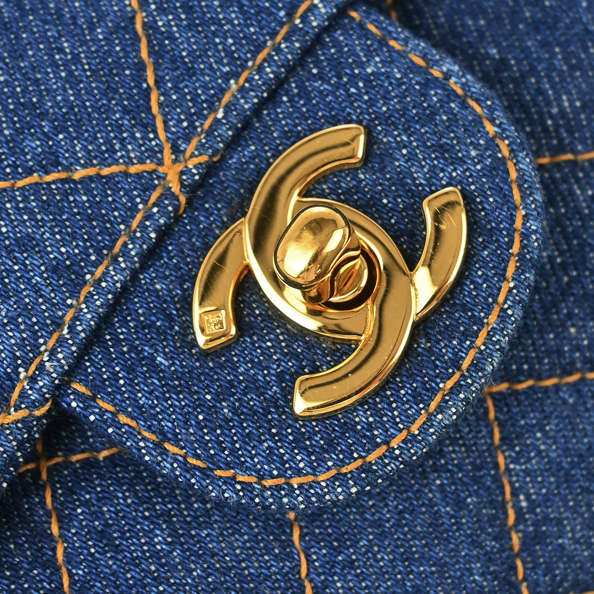 Chanel * Blue Denim Backpack