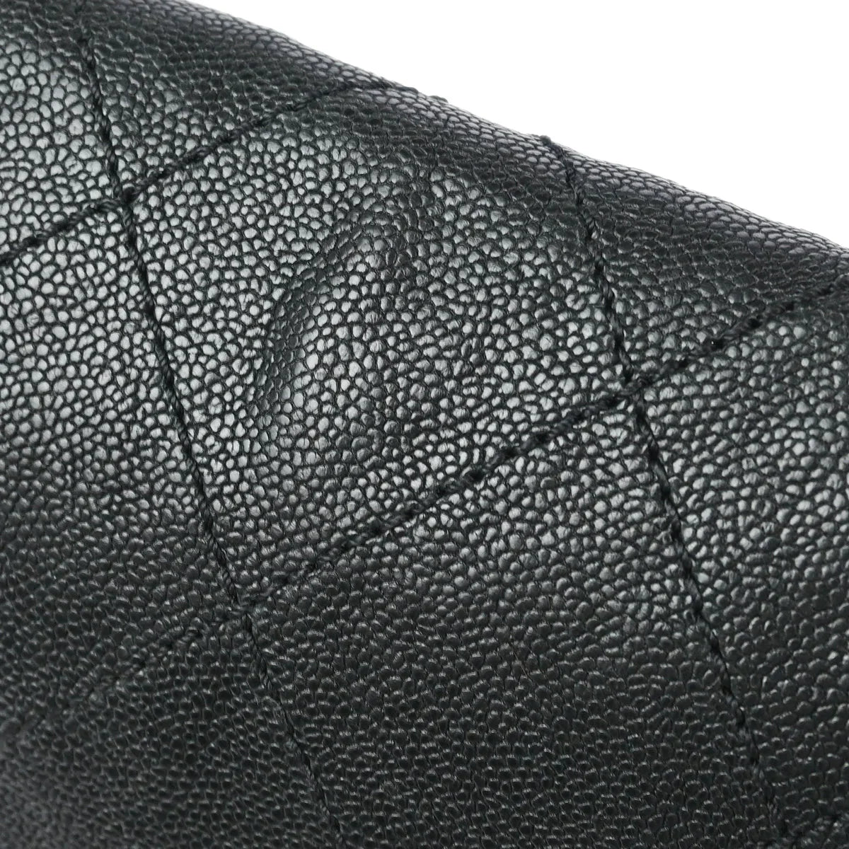 Chanel 2005-2006 Black Caviar Shoulder Bag