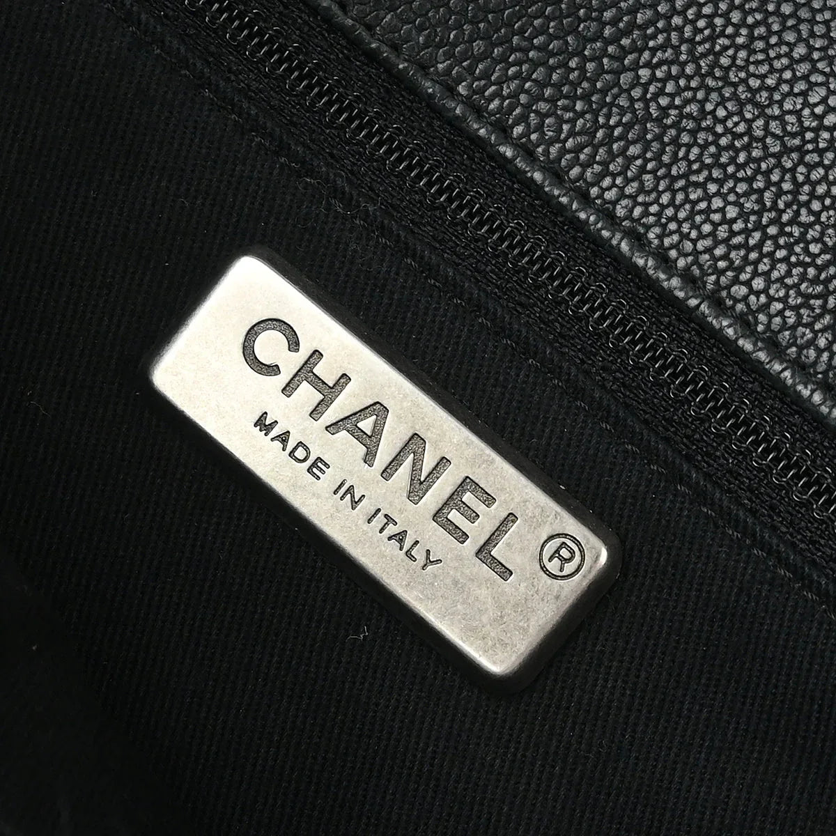 Chanel 2005-2006 Black Caviar Shoulder Bag