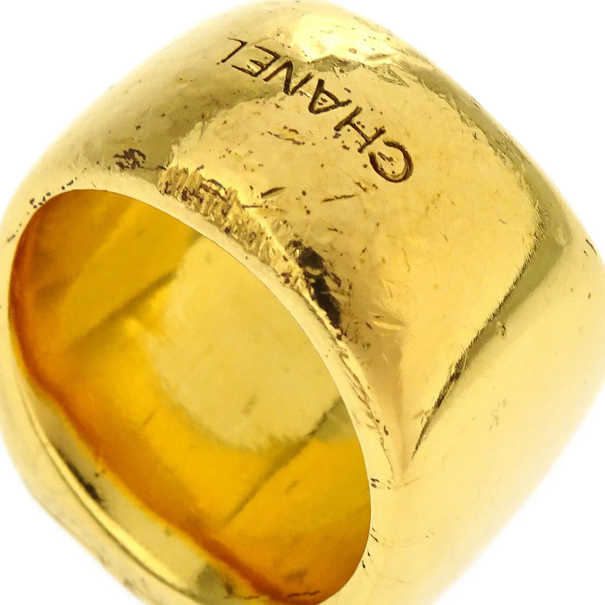 Chanel Ring Gold #50