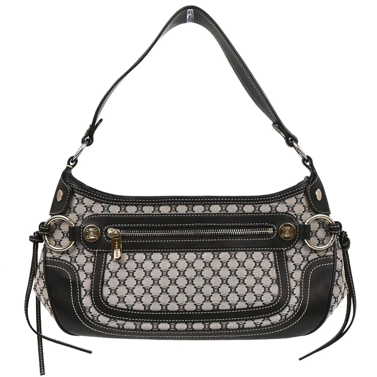 Celine Gray Macadam Handbag