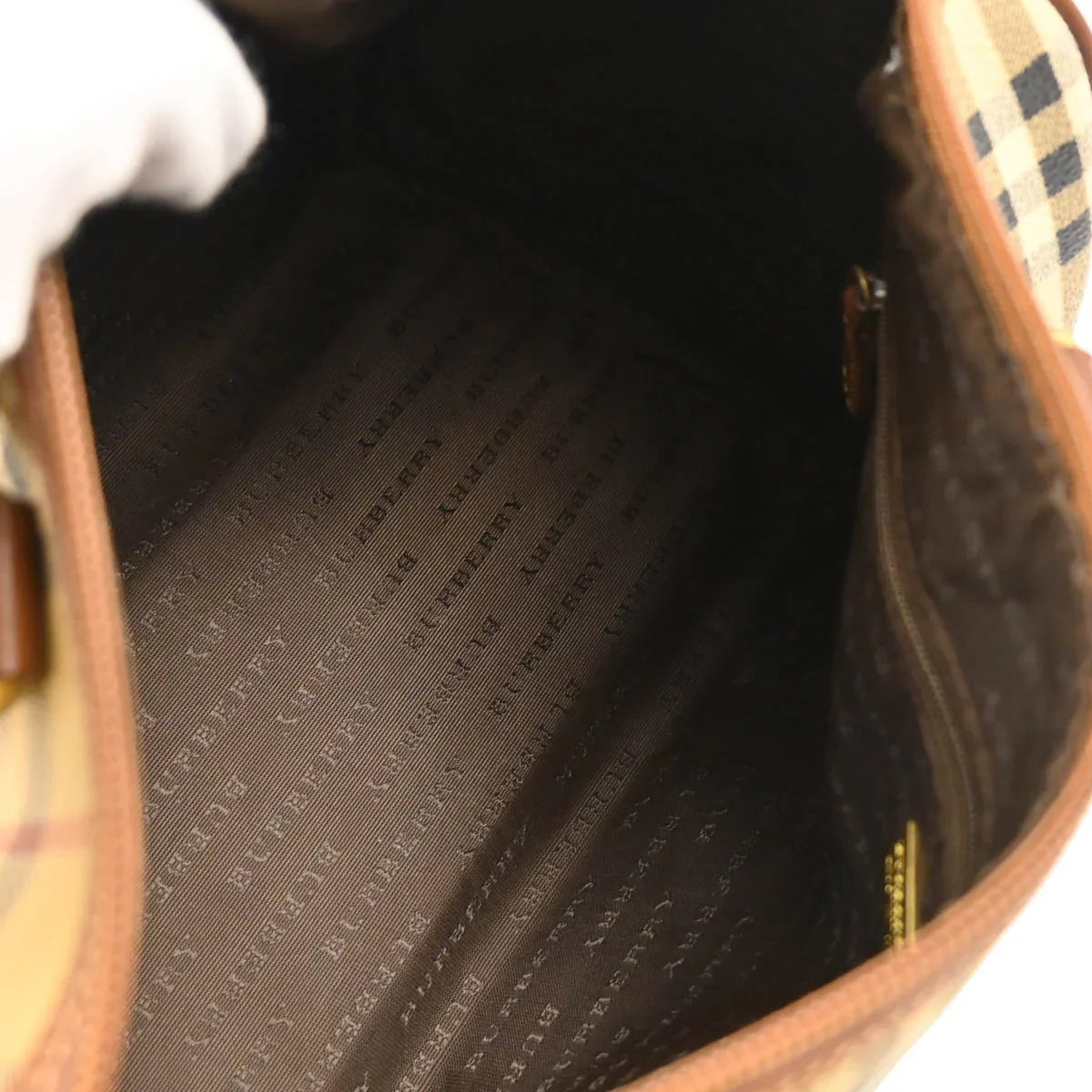 Burberry Beige House Check Handbag