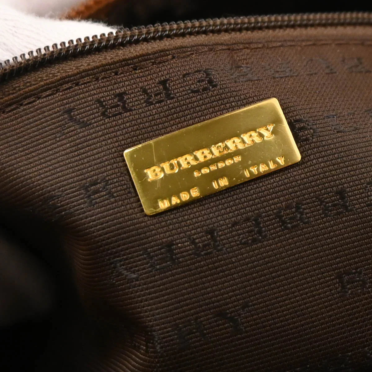 Burberry Beige House Check Handbag