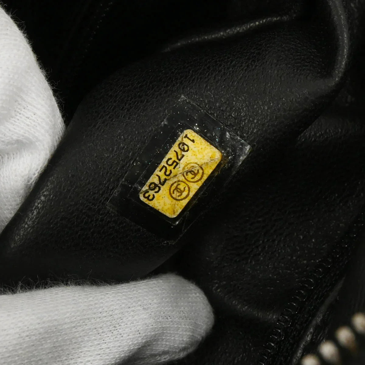 Chanel 2005-2006 Black Calfskin Luxury Line Bowling Bag