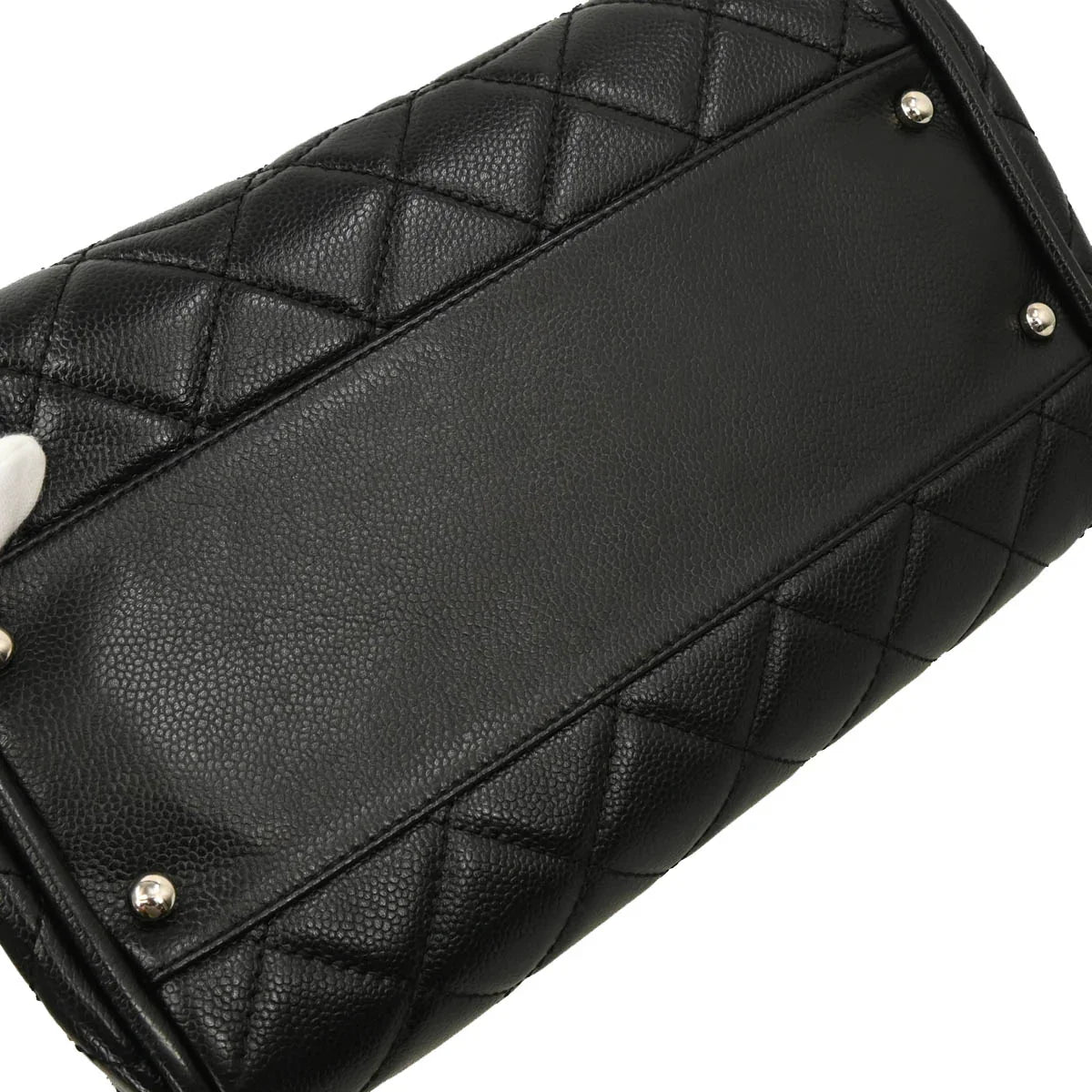 Chanel 2006-2008 Black Caviar Handbag