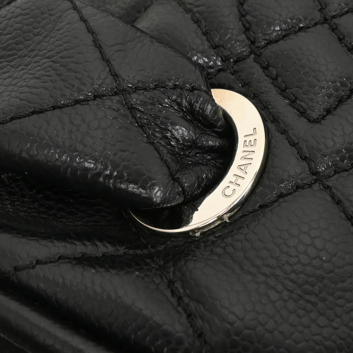 Chanel 2006-2008 Black Caviar Handbag