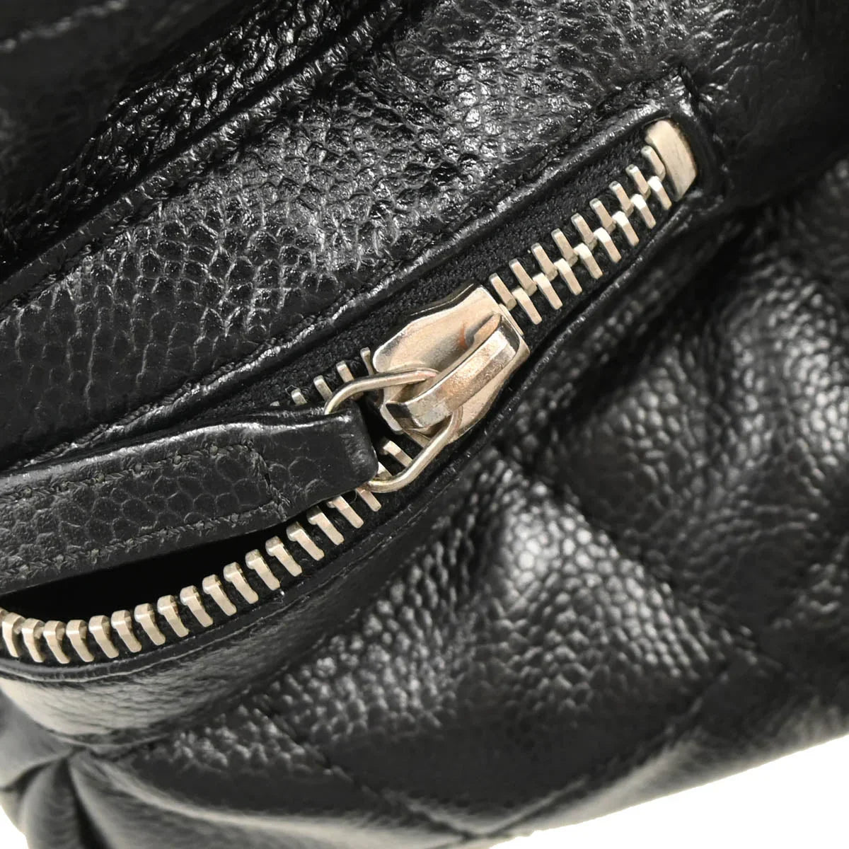 Chanel 2006-2008 Black Caviar Handbag