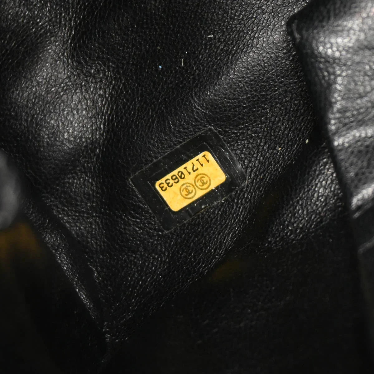 Chanel 2006-2008 Black Caviar Handbag