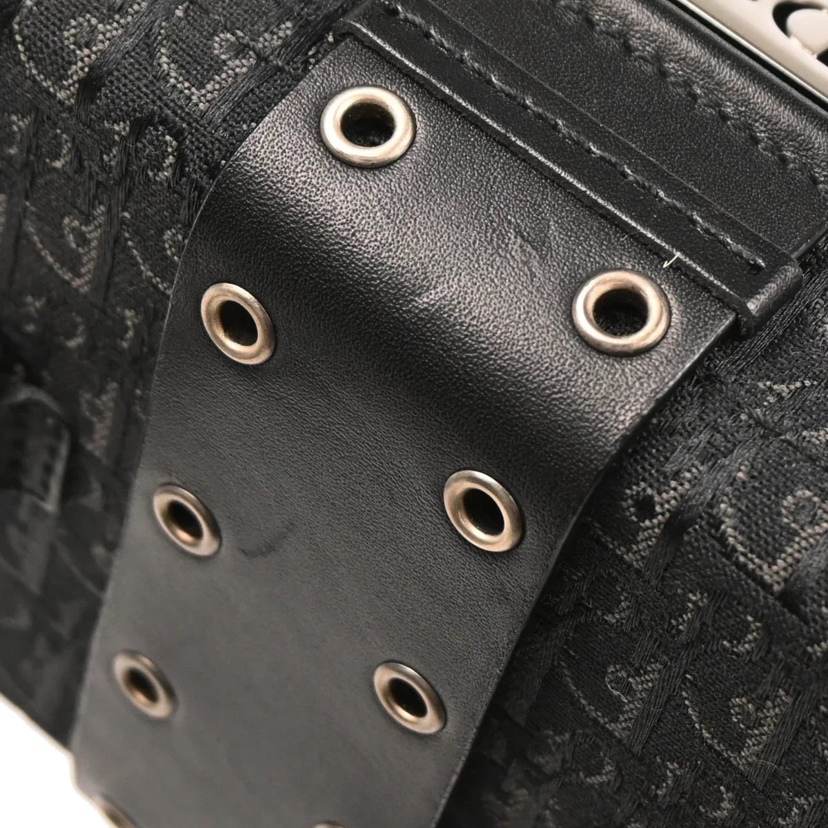 Christian Dior 2002 Black Street Chic Trotter Handbag