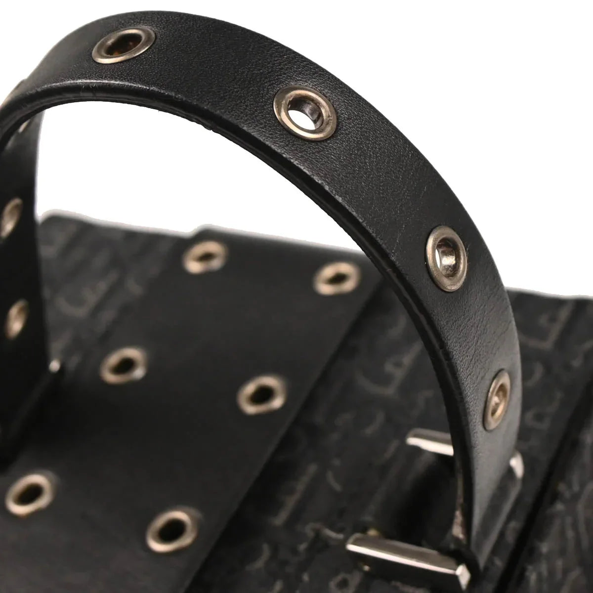 Christian Dior 2002 Black Street Chic Trotter Handbag