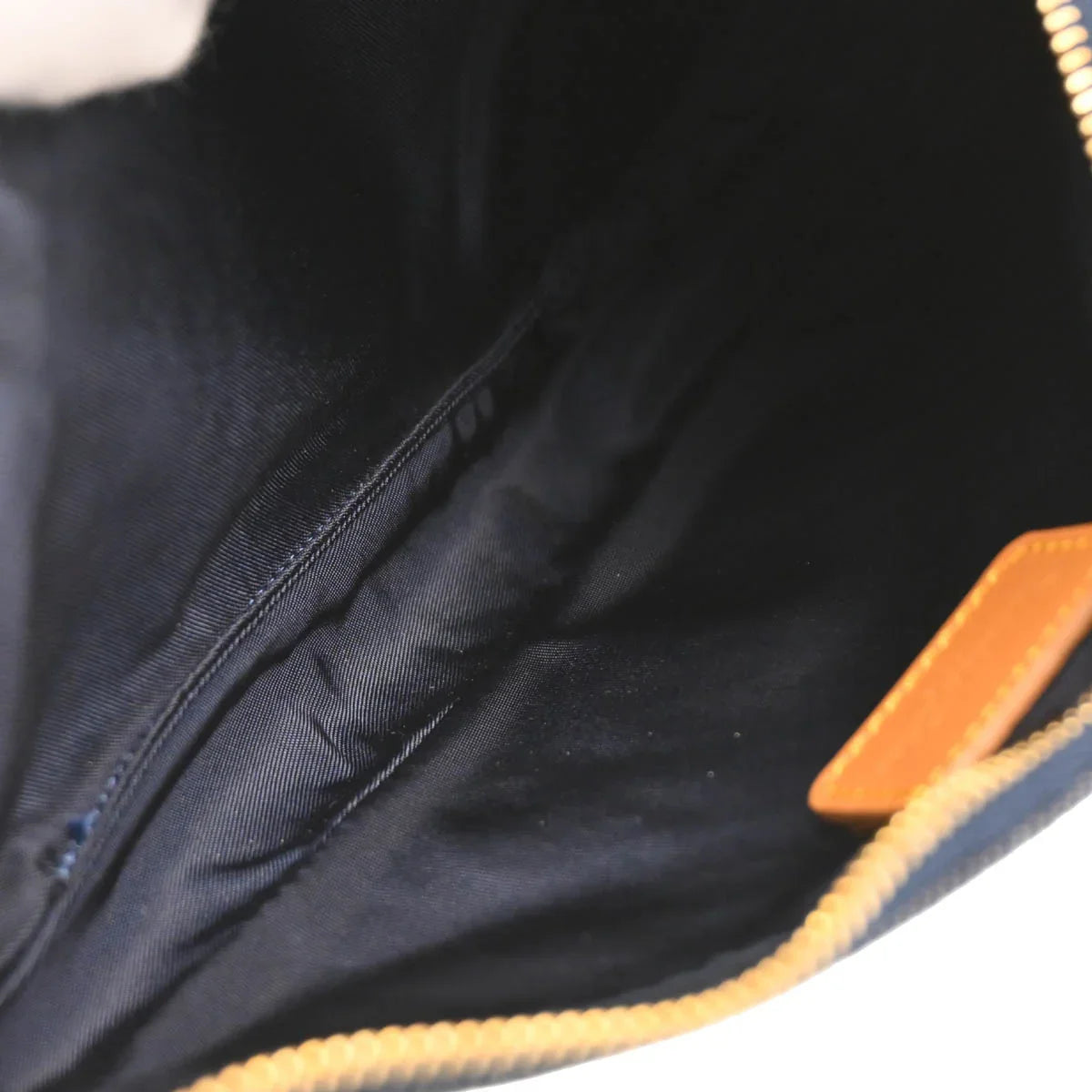 Christian Dior Navy Denim Saddle Handbag