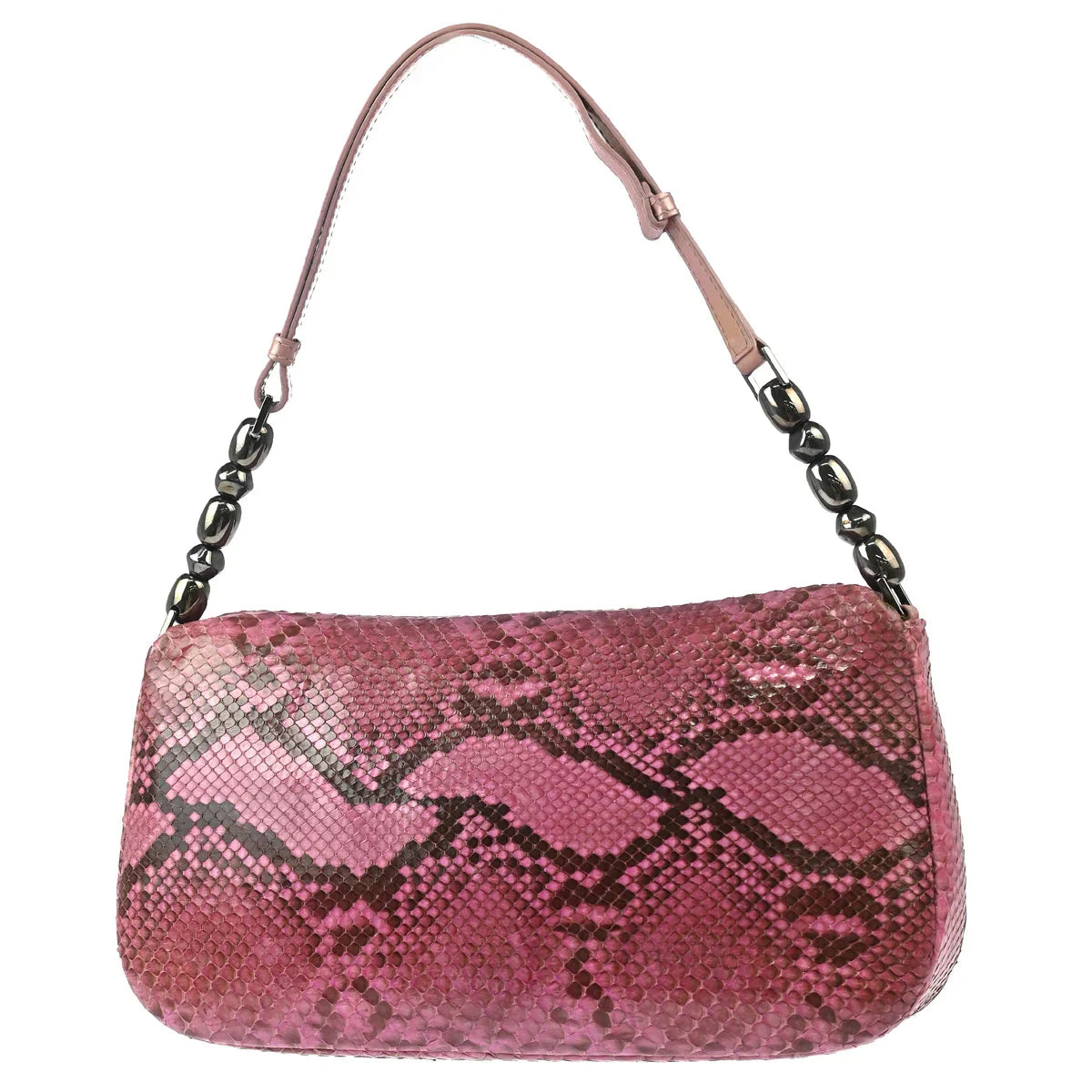 Christian Dior * 2000 Pink Python Malice Shoulder Bag