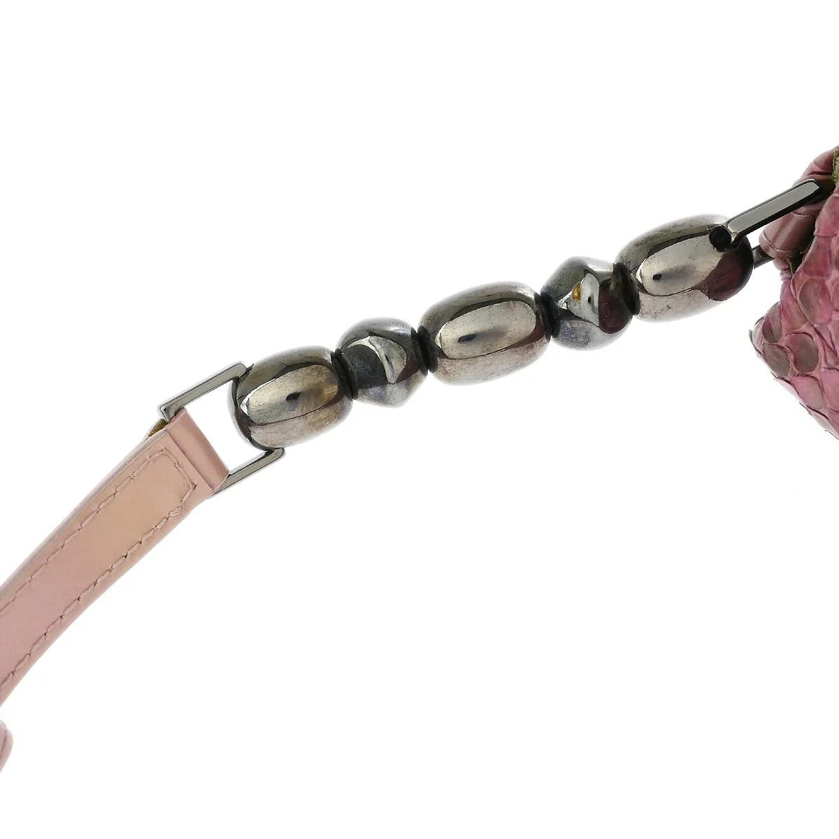 Christian Dior * 2000 Pink Python Malice Shoulder Bag