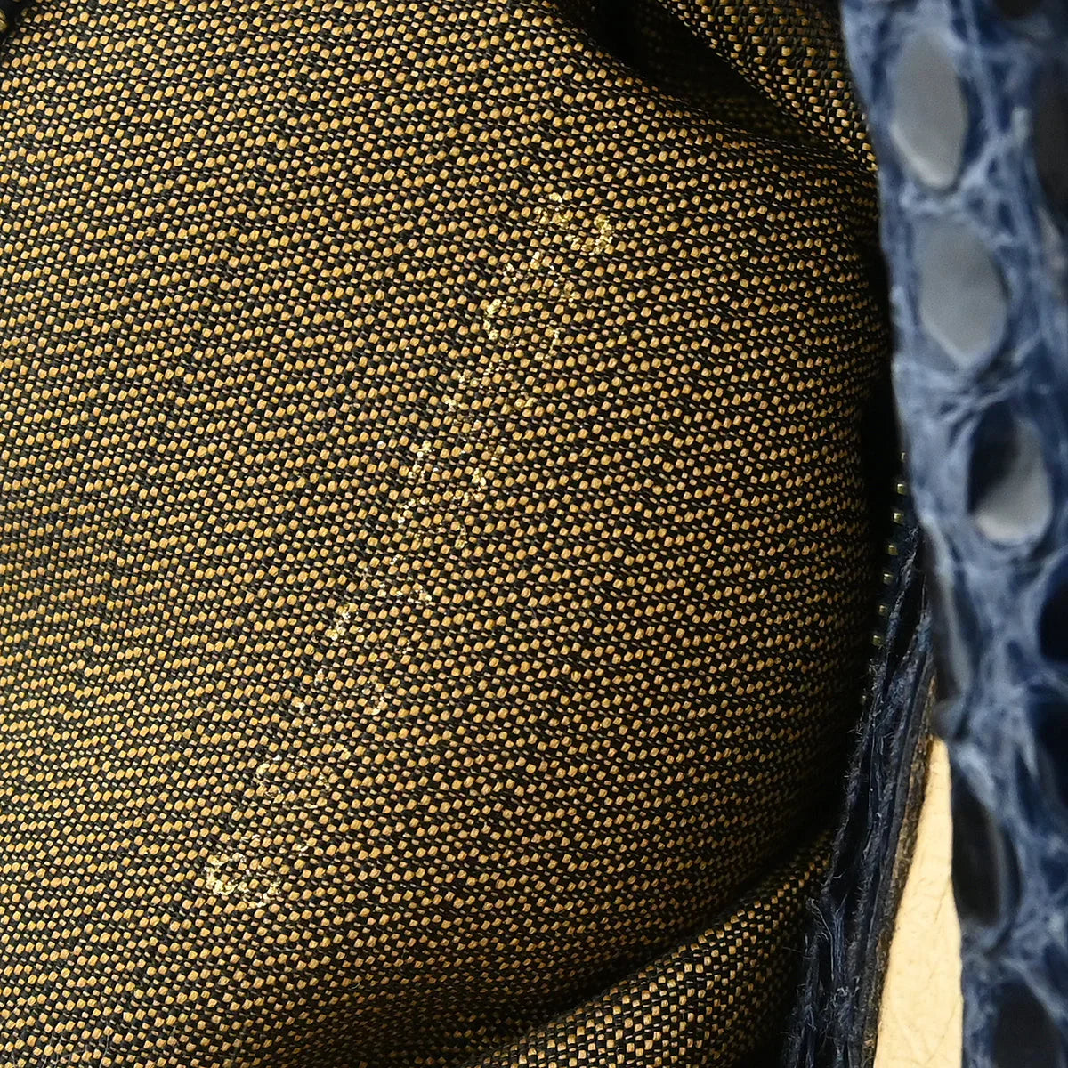 Fendi * Navy Python Handbag