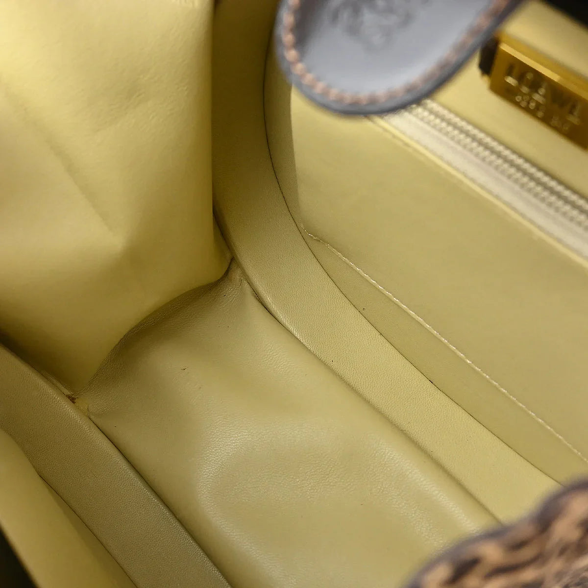 Loewe Leopard Print Oval Handbag