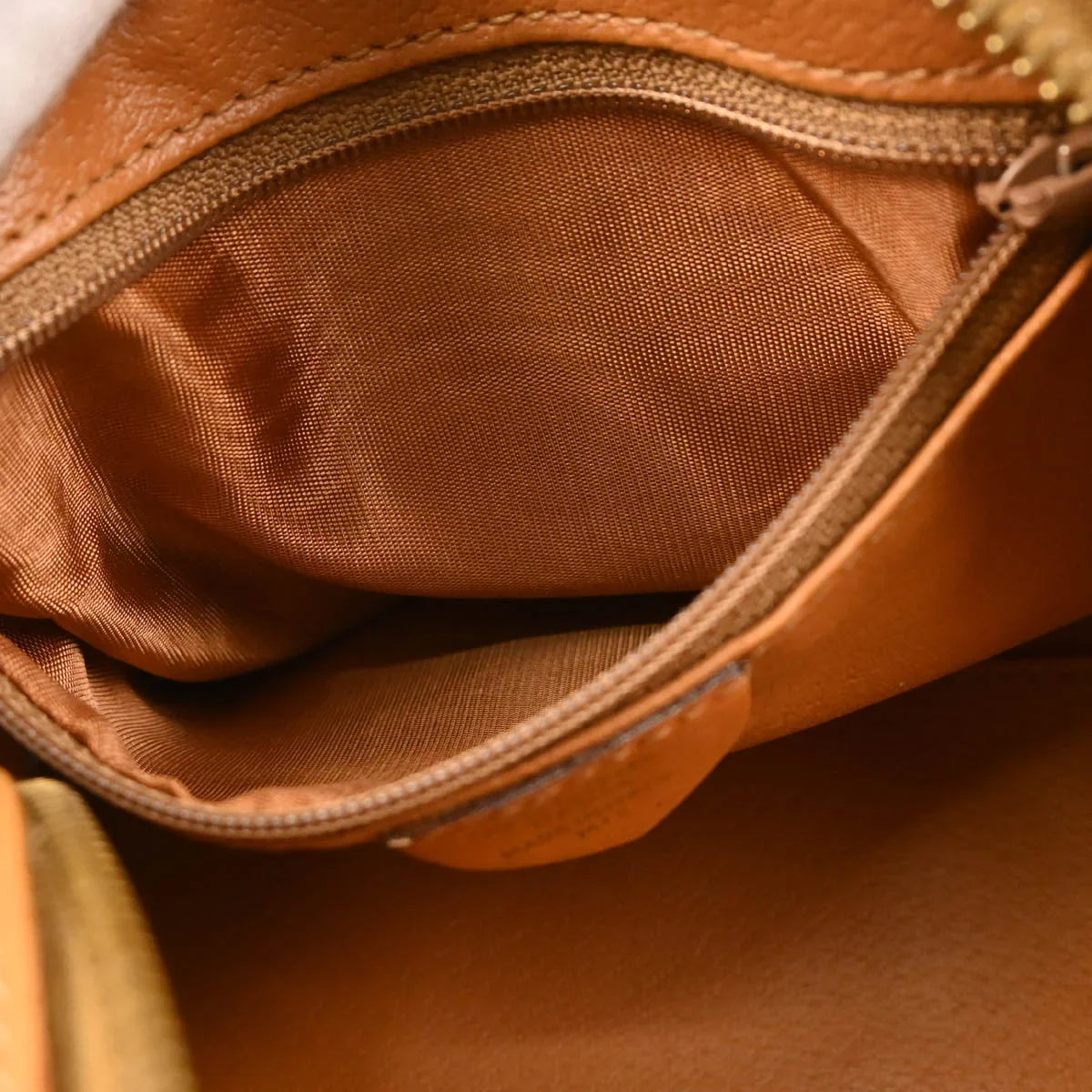 Celine Brown Macadam 2way Shoulder Handbag