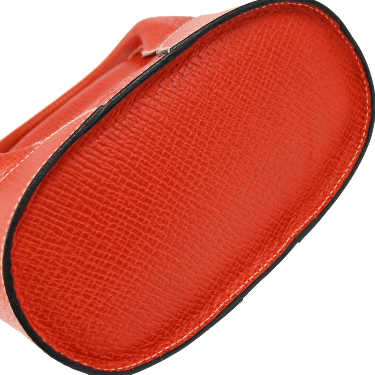 Loewe Vermilion Red Leather 2way Shoulder Handbag
