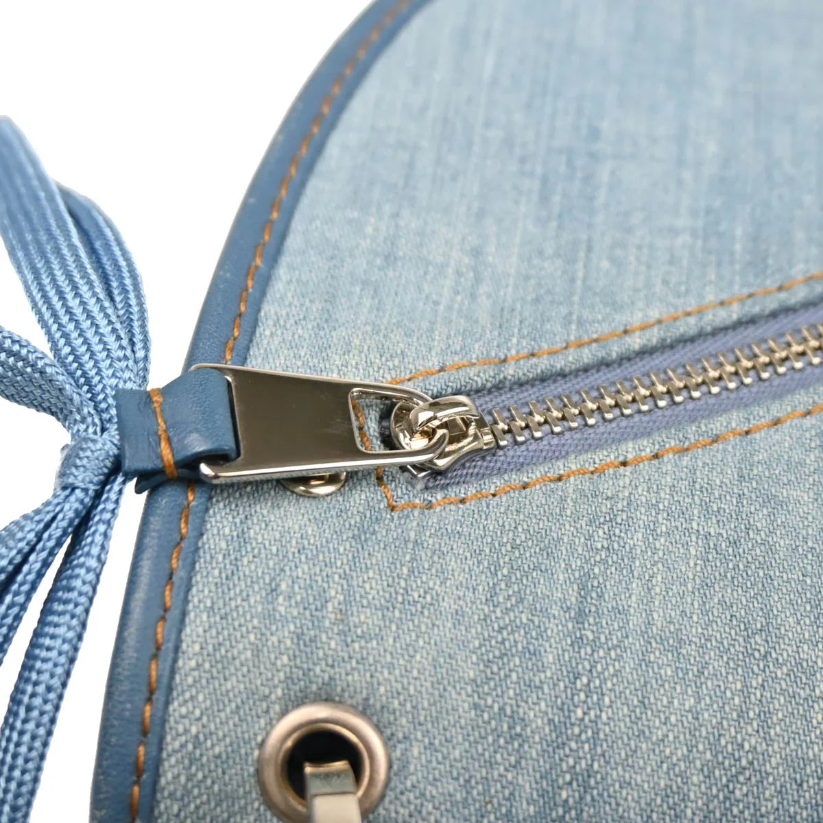 Christian Dior 2002 Light Blue Denim Admit It Handbag