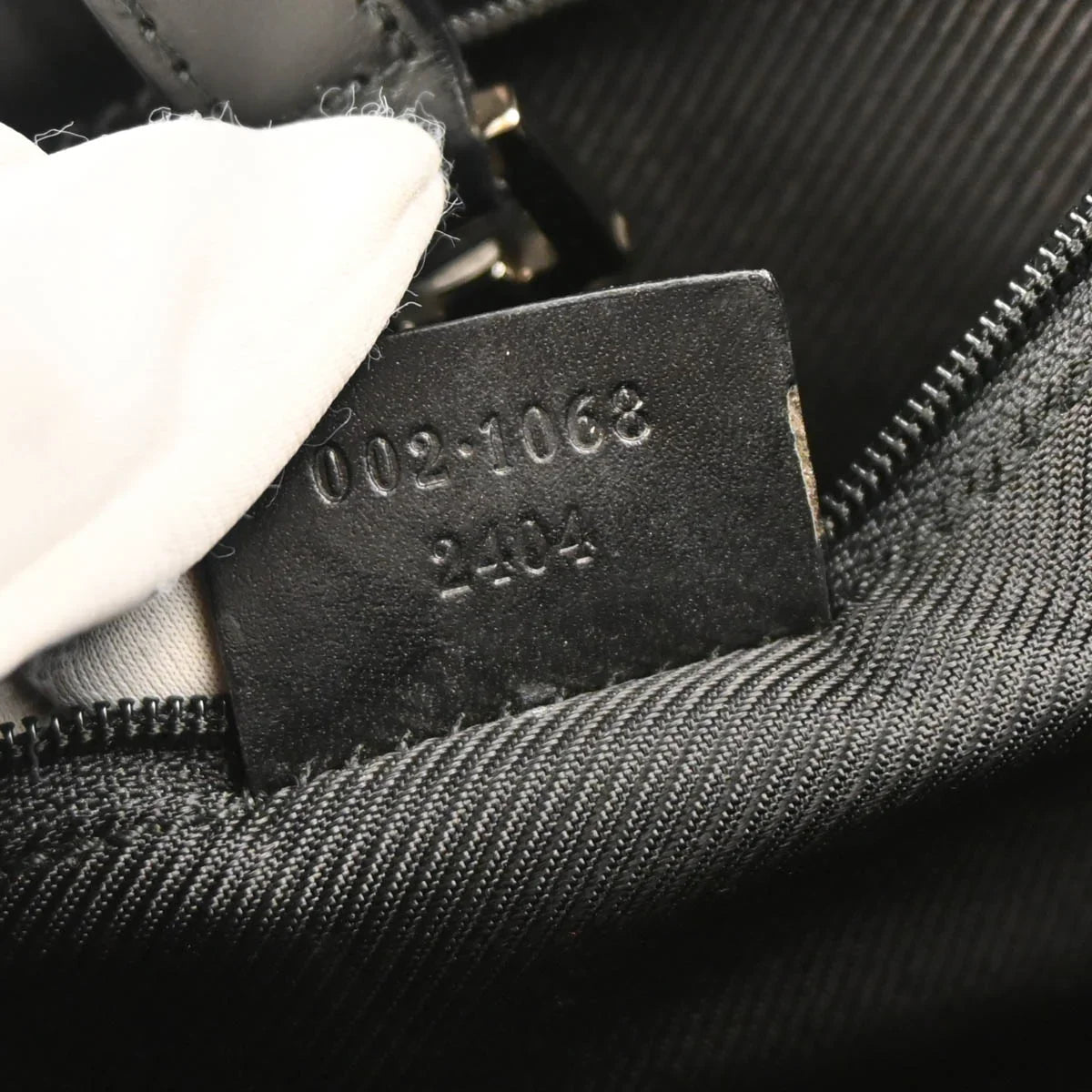 Gucci Black GG Jackie Handbag