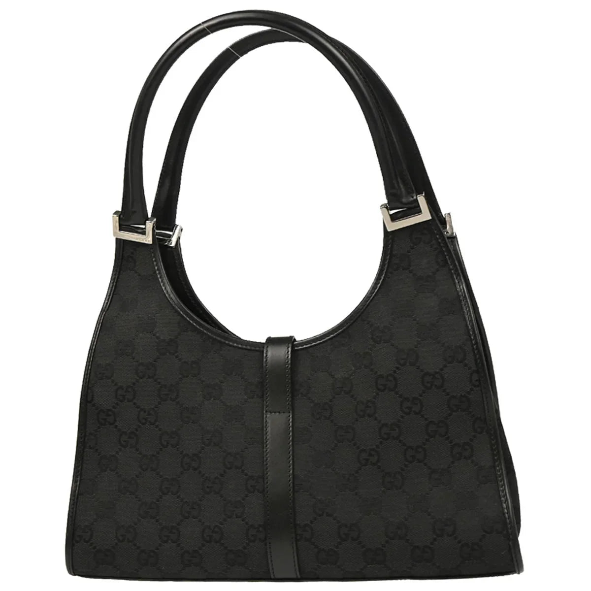 Gucci Black GG Jackie Handbag