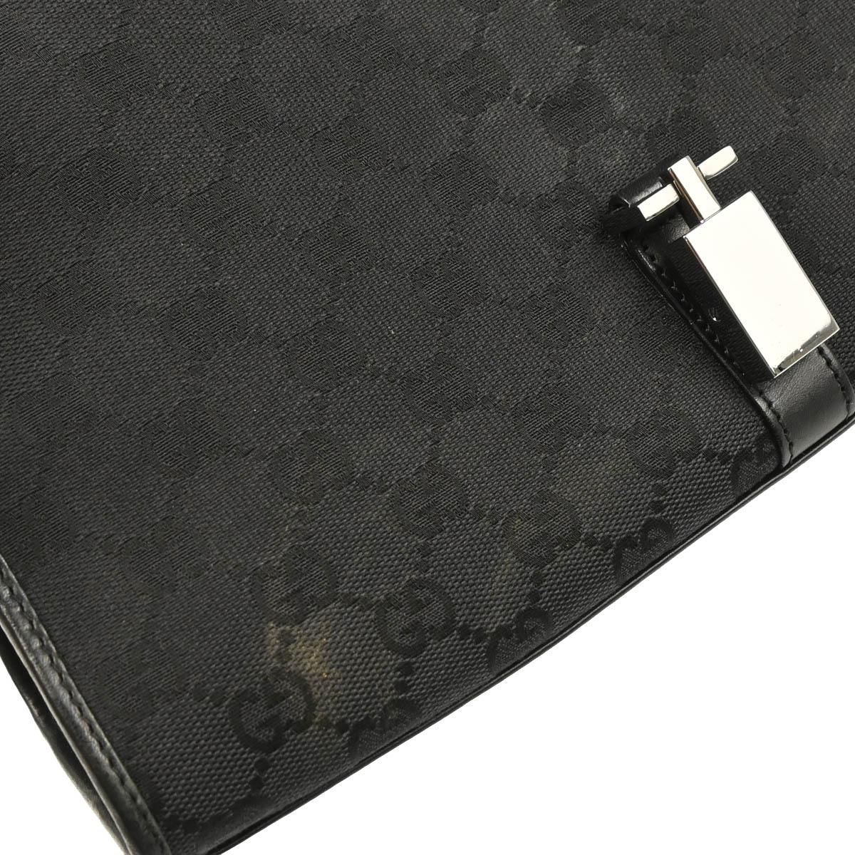 Gucci Black GG Jackie Handbag