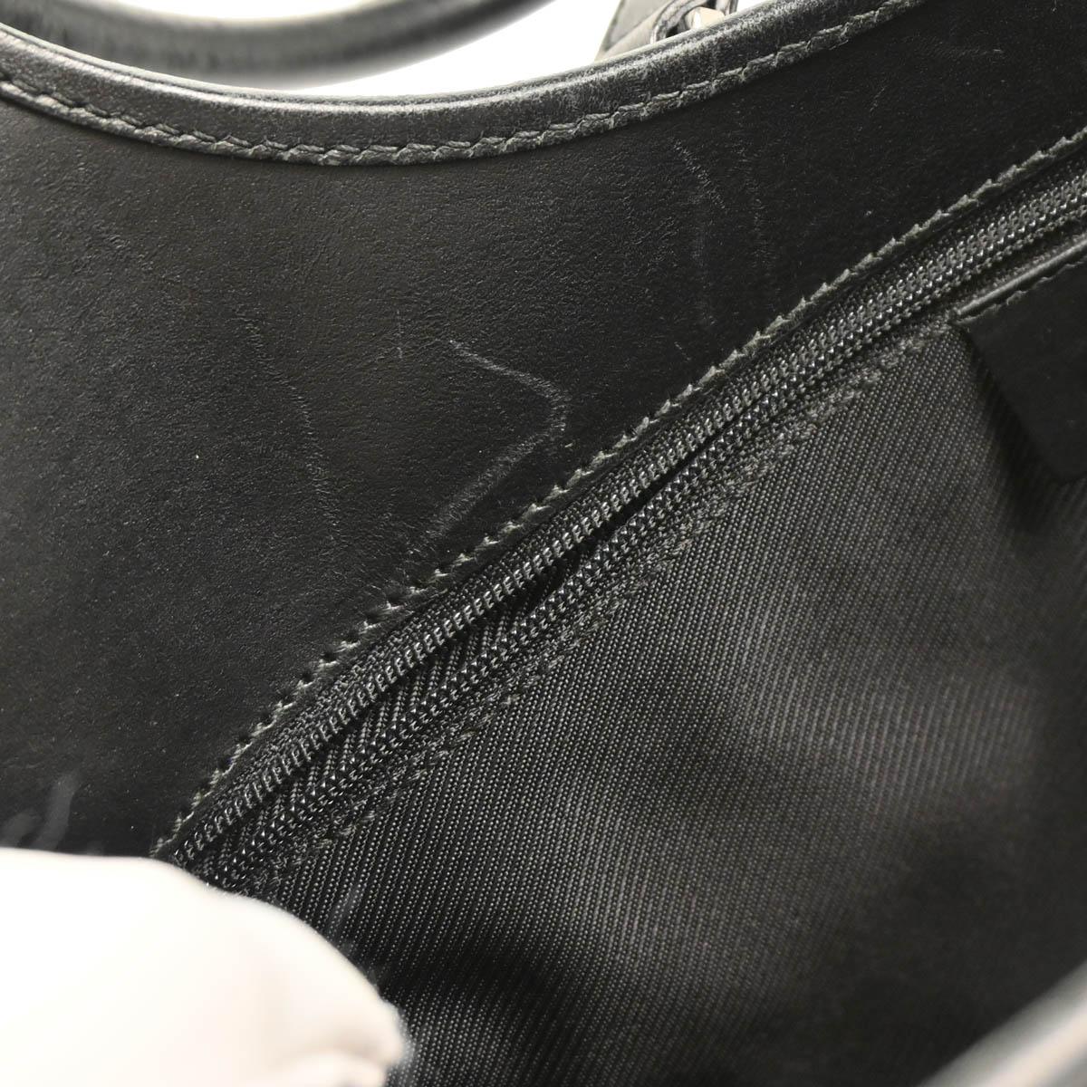 Gucci Black GG Jackie Handbag