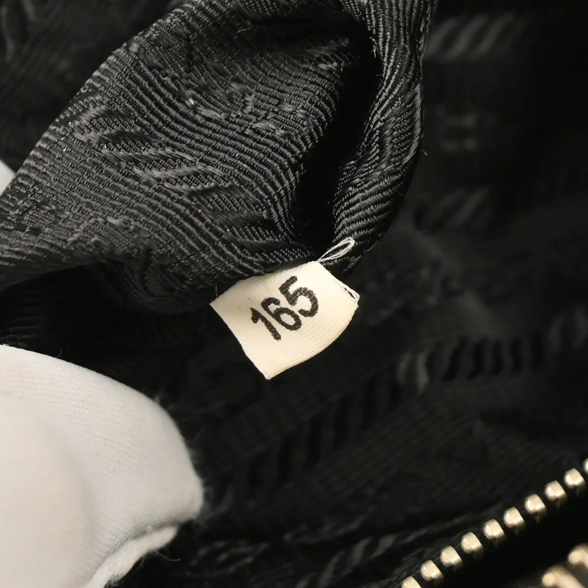 Prada Black Nylon Hobo Handbag
