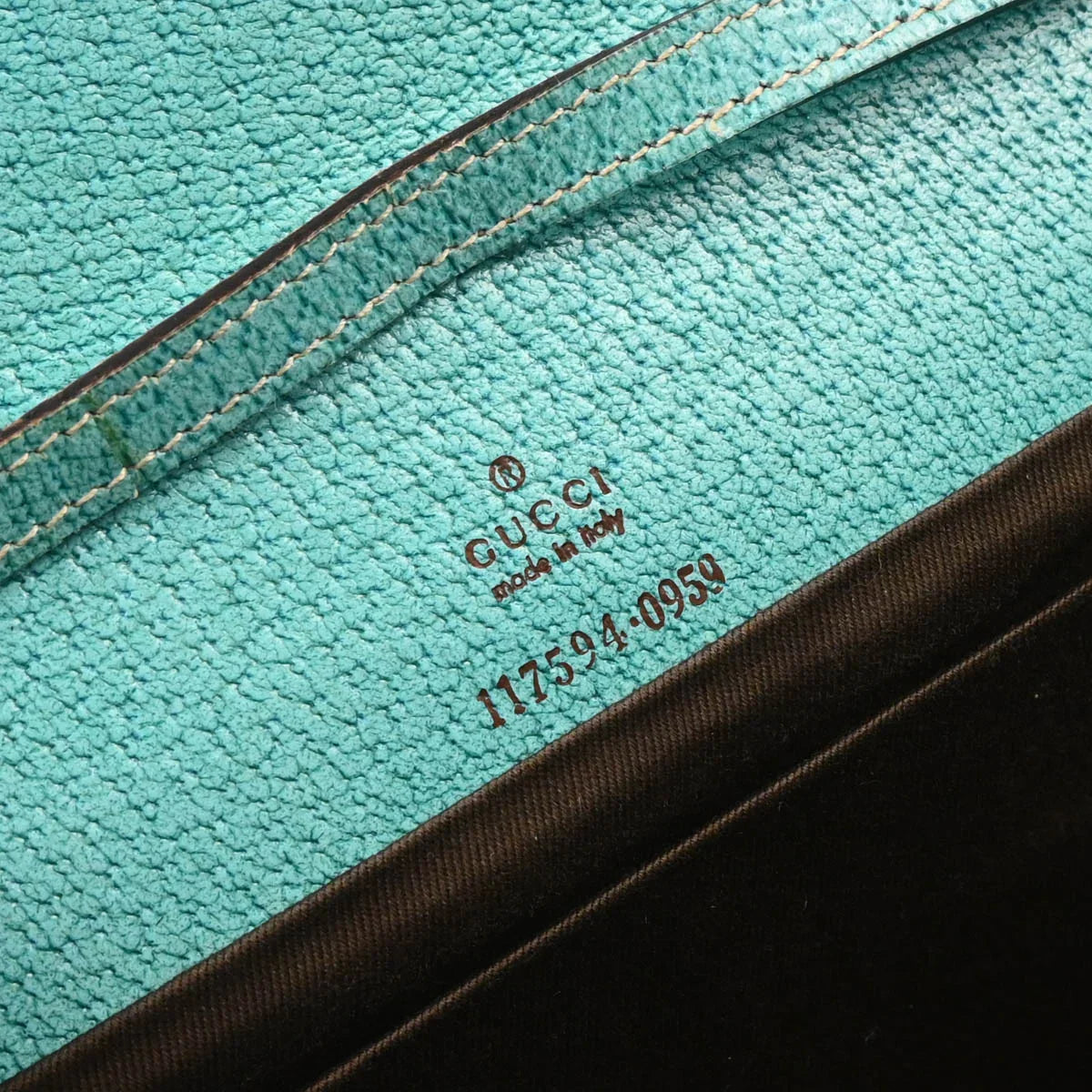 Gucci Brown Canvas Bamboo GG Shoulder Bag